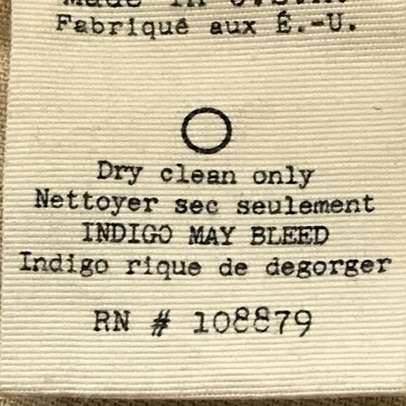 Rag & Bone Skinny Jeans Women 26 Blue Paint Splatter Low Rise Dark Wash Stretch - Picture 13 of 13